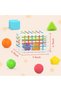 Montessori Toys for 1 Year Old, Cube & 6 Sensory Shape Blocks&6 Colors Ball Pit Balls,Baby Sensory Fine Motor Skills Developmental Toys,Gifts for 12 18 Month Age 1 2 - 6