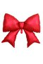 Red Ribbon Bow Foil Balloon 75X68 cm