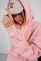 Basic Oversize Kapüşonlu Sweatshirt - 2