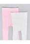 Ivory Girl's 2 Pack Textured Stockings - 4