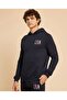 Quilted Hoodie With Long Sleeves - 2
