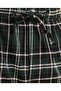 Plaid Lounge Pants With Drawstring Waist - 7