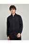 Solid Jacket With Zipper Closure
