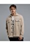 Solid Jacket With Button Closure