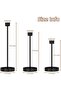 6-Pack Black Metal Candlestick Holders (Taper & Small Pillar) - 2