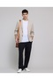 Solid Single Breasted Blazer With Button Closure - 5