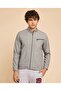 Textured Knit Jacket With Zipper Closure - 2