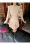 Skirt with Layers of Flounces, Mini Long-Sleeved Dress Jt16 - 4