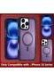 iPhone 16 Pro Max Carbon Fiber Hard PC Case - Purple - 5