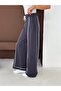 Modal Trackpants with Side Pleats and Side Ribbing - 6236 - 3