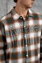 Men's Shirt Nmrc Yazi Green Oversize Printed Lumberjack - 5