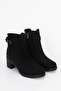 Bln 730 Side Buckle & Rubber Detail Mid Heel Boots - 2