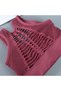 Sports Bra for Women, Removable Padded Seamless Hollow Support for Yoga Gym Workout Fitness - 7