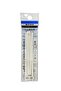 Mono Knock 3.8 Round Push Eraser Blue and Set of 4 Refill Erasers - 3