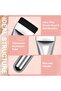 Flat Foundation Brush for Liquid Makeup, 14cm - Silver - 5