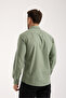 Slim Fit Cotton Linen Textured Men's Shirt - 6