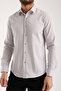 Slim Fit Cotton Linen Textured Men's Shirt - 3