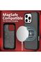 iPhone 16 Pro Max Case with Detachable Card Holder, Carbon Fiber Texture (Black) - 2