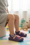 Purple Children's Slippers Sandals with Non-Slip Soles and Animal Pictures for Nursery Pool Daily Shoes - 2