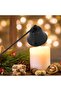 Stainless Steel Bell-Shaped Candle Snuffer, 1 Pack (Black) - 2