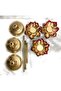 3-Piece Lotus Tealight Holder Set - 4