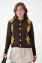Regular Pattern Baklava Patterned Knitwear Cardigan Aw25Hi0063 - 5