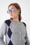 Regular Pattern Baklava Patterned Knitwear Cardigan Aw25Hi0063 - 3