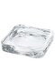 Clear Glass Candle Dish, 10x10 cm, Minimalistic Design