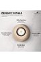 Marble Tealight Candle Holder 4" Travertine Set of 3 - 5