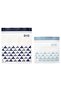 Resealable Bag, Patterned Blue, 1/0.4 l, 60 Pack
