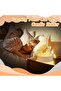 Cat Tea Light Candle Holder (White) - 4