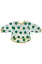 Bib white/green