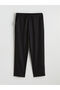 Lcw Grace Black Women's Elastic Waist Pants