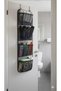 Behind-The-Door Organizer Gray Felt Mesh In-Closet-Kitchen-Bathroom Organizer (Hanging Bracket Not Included) - 5