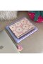 Blue Striped Pink Detailed 16 Inch Laptop & iPad Case (41-29cm) - 3