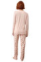 Women's Powder Winter Themed Printed Pajama Set Functional Durable Quality Comfortable Casual - 5