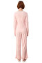 Women's Melange Lace V-Neck Pajama Set Functional Durable Quality Comfortable Aesthetic Stylish - 5