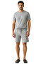 Men's Grimelange Plaid Knitted Pajama Set Crew Neck Short Sleeve Functional Durable Stylish - 4
