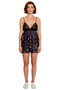 Women's Floral Lace Detailed Thin Strap Satin Pajama Set Functional Durable Aesthetic - 4