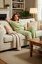 Women's Ruffled Sleeve Shirt Collar Knitted Pajama Set Functional Durable Quality Comfortable Stylish