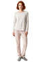 Women's Striped Cotton Pajama Set Functional Durable Quality Comfortable Aesthetic Modern - 4