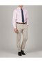 Italian Style S Slim Fit Men's Tie Collar Shirt Pink T14247 - 3