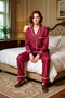 Women's Checkered Viscose Pajama Set Functional Durable Quality Comfortable Aesthetic Premium Stylish - 3