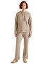 Women's Hooded Corded Fabric Lounge Set Functional Durable Quality Comfortable Aesthetic Sports - 4
