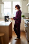 Women's Plaid Shirt Collar Pajama Set Functional Durable Quality Comfortable Aesthetic Stylish - 2