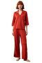 Women's Viscose Knitted Shirt and Pants Set Functional Durable Quality Comfortable Modern - 4