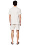 Men's Slogan Printed Crew Neck Short Sleeve Cotton Pajama Set Functional Durable Stylish - 5