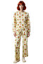 Women's Avocado Heart Pattern Crew Neck Pajama Set Functional Durable Quality Sports - 4
