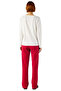 Women's Ribbon Patterned Red Polka Dot Pajama Set Functional Durable Quality Sports - 5