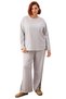 Women's Crew Neck Wide Leg Tracksuit Set Functional Durable Quality Comfortable Sportswear - 5